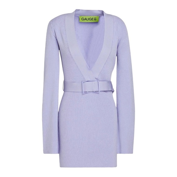 Gauge81 Baha Rib-Knit Belted Dress Lilac NWT - Picture 9 of 10